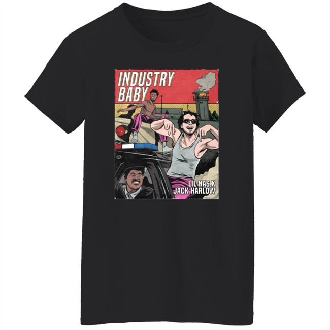 Lilnasx Store Industry Baby Comic Art Shirt Montero Butterfly ThuHang - Lilnasx Store Industry Baby Comic Art Shirt Montero Butterfly