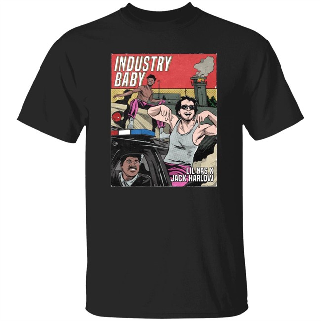 ThuHang - Lilnasx Store Industry Baby Comic Art Shirt Montero Butterfly