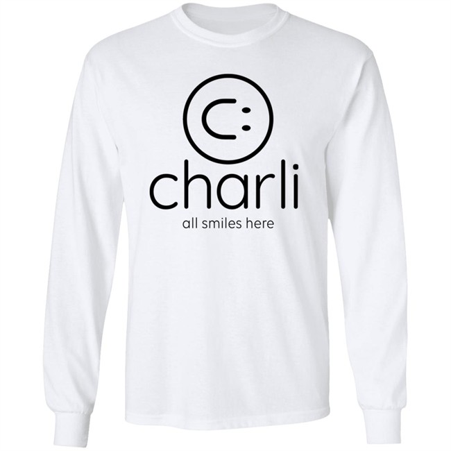 Charli Damelio Merch Charli Smile Logo Shirt Hoodie Loan - Charli Damelio Merch Charli Smile Logo Shirt Hoodie