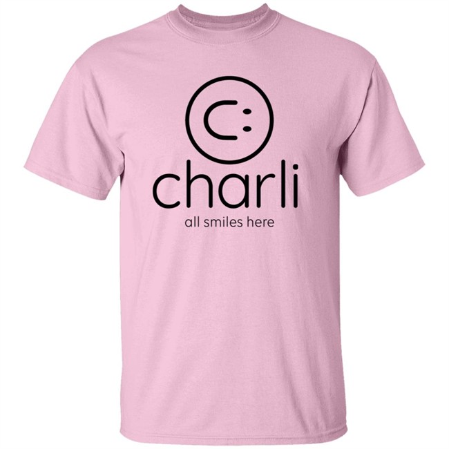 Charli Damelio Merch Charli Smile Logo Shirt Hoodie Loan - Charli Damelio Merch Charli Smile Logo Shirt Hoodie
