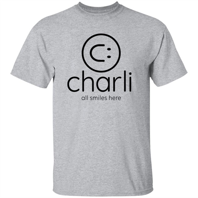 Charli Damelio Merch Charli Smile Logo Shirt Hoodie Loan - Charli Damelio Merch Charli Smile Logo Shirt Hoodie