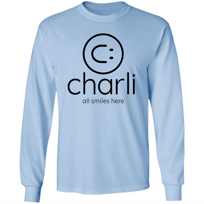 Charli Damelio Merch Charli Smile Logo Shirt Hoodie Loan - Charli Damelio Merch Charli Smile Logo Shirt Hoodie