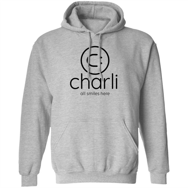 Charli Damelio Merch Charli Smile Logo Shirt Hoodie Loan - Charli Damelio Merch Charli Smile Logo Shirt Hoodie