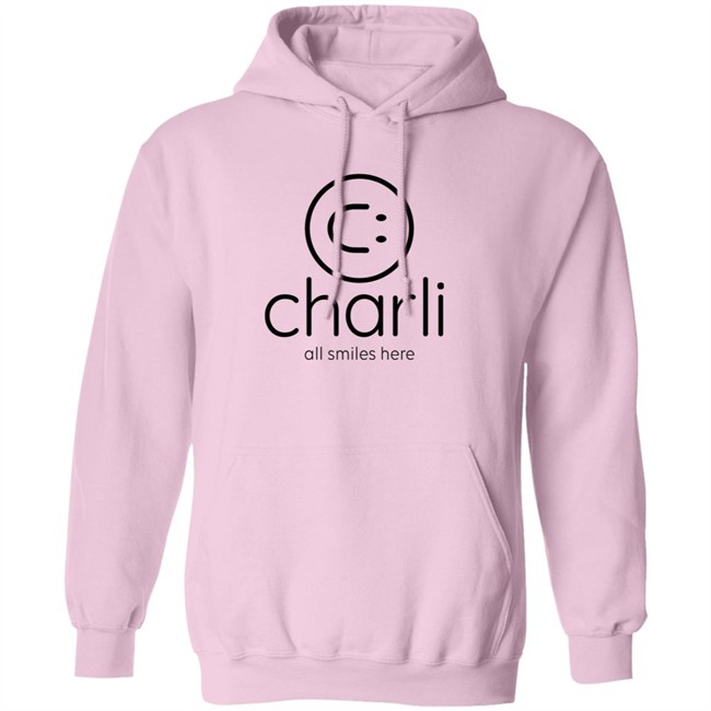 Charli Damelio Merch Charli Smile Logo Shirt Hoodie Loan - Charli Damelio Merch Charli Smile Logo Shirt Hoodie