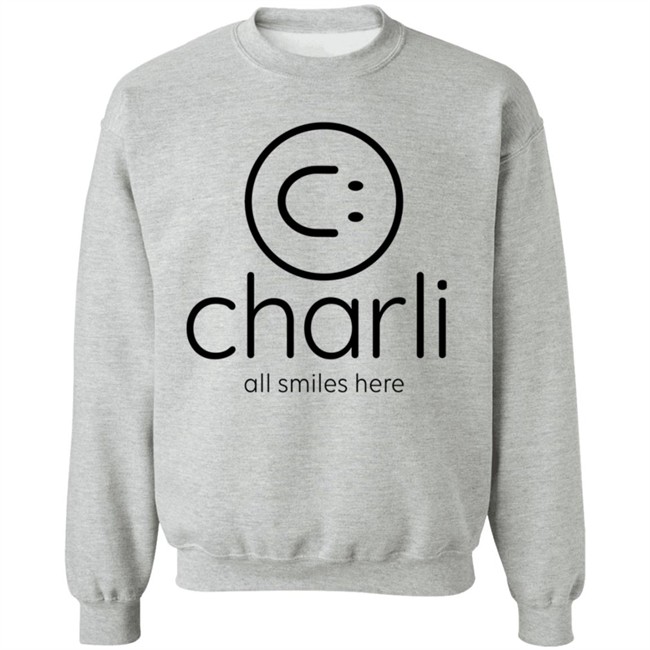 Charli Damelio Merch Charli Smile Logo Shirt Hoodie Loan - Charli Damelio Merch Charli Smile Logo Shirt Hoodie