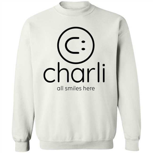 Charli Damelio Merch Charli Smile Logo Shirt Hoodie Loan - Charli Damelio Merch Charli Smile Logo Shirt Hoodie