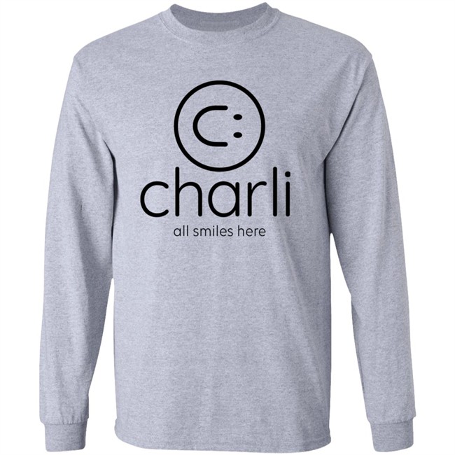 Charli Damelio Merch Charli Smile Logo Shirt Hoodie Loan - Charli Damelio Merch Charli Smile Logo Shirt Hoodie