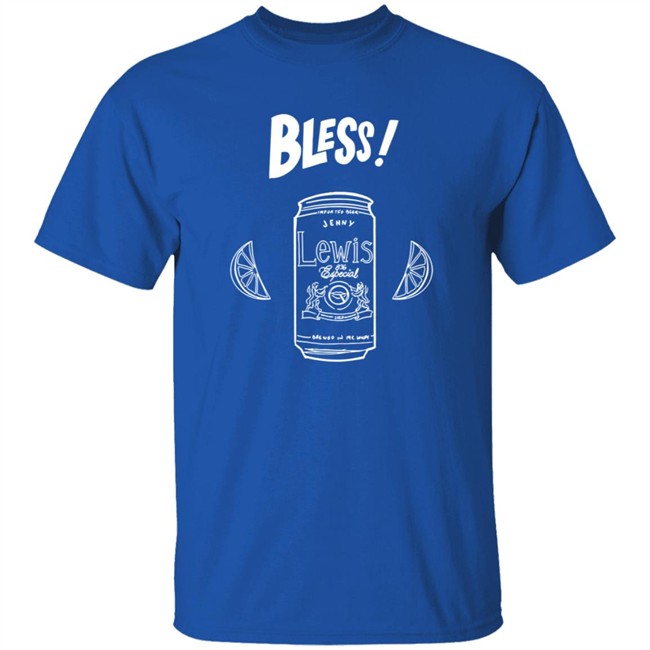 Jenny Lewis Merch Bless! Black Tee Shirt Hang - Jenny Lewis Merch Bless! Black Tee Shirt