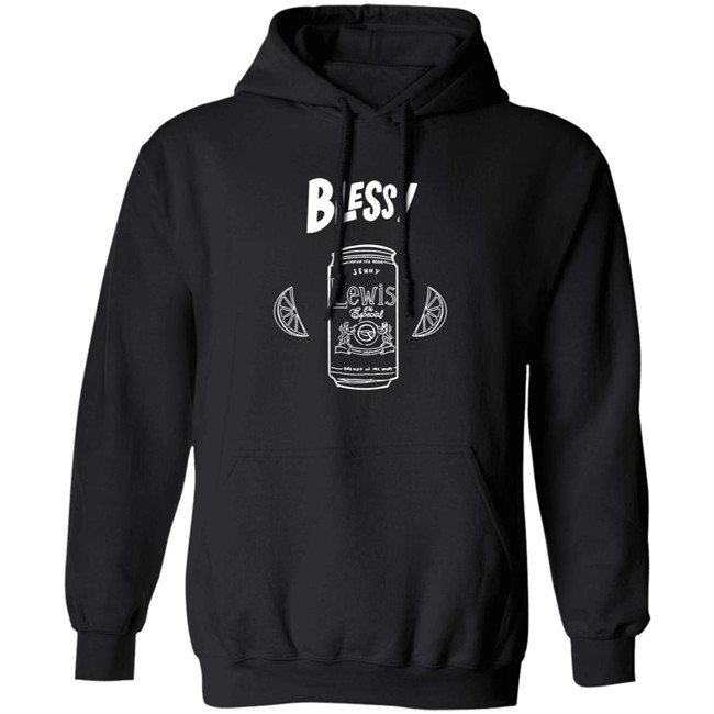 Jenny Lewis Merch Bless! Black Tee Shirt Hang - Jenny Lewis Merch Bless! Black Tee Shirt
