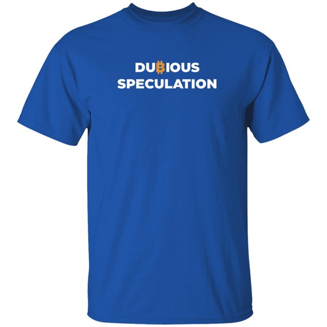 Into The Cryptoverse Merch Dubious Speculation Shirt Benjamin Cowen Loan - Into The Cryptoverse Merch Dubious Speculation Shirt Benjamin Cowen