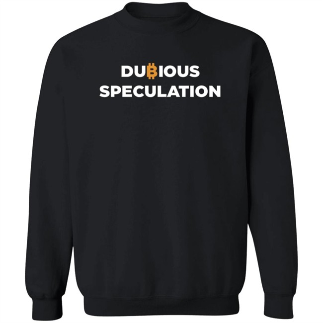 Into The Cryptoverse Merch Dubious Speculation Shirt Benjamin Cowen Loan - Into The Cryptoverse Merch Dubious Speculation Shirt Benjamin Cowen