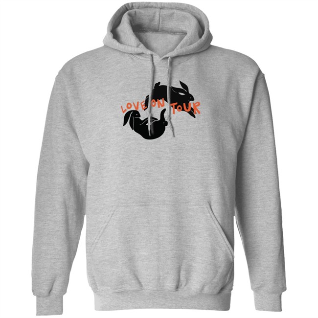 Harry Style Merch Love On Tour Jump Rabbit Shirt Hldtour HongVan - Harry Style Merch Love On Tour Jump Rabbit Shirt Hldtour
