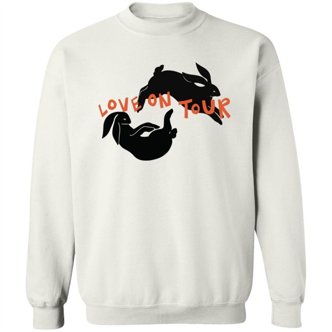 Harry Style Merch Love On Tour Jump Rabbit Shirt Hldtour HongVan - Harry Style Merch Love On Tour Jump Rabbit Shirt Hldtour