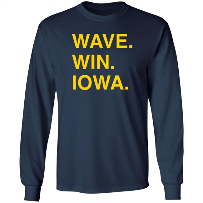 Obvious Shirts Merch Wave Win Iowa Shirt By Cody Hills UI Childrens Hawkeyes ThuHang - Obvious Shirts Merch Wave Win Iowa Shirt By Cody Hills UI Childrens Hawkeyes
