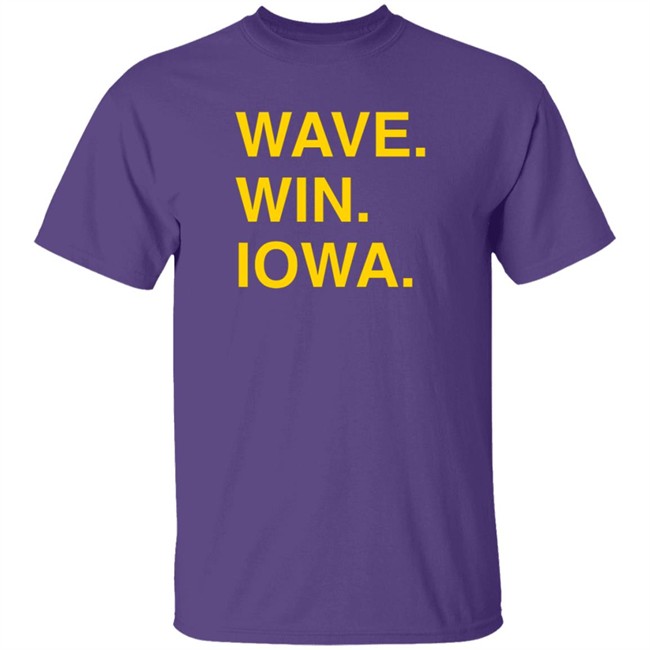Obvious Shirts Merch Wave Win Iowa Shirt By Cody Hills UI Childrens Hawkeyes ThuHang - Obvious Shirts Merch Wave Win Iowa Shirt By Cody Hills UI Childrens Hawkeyes