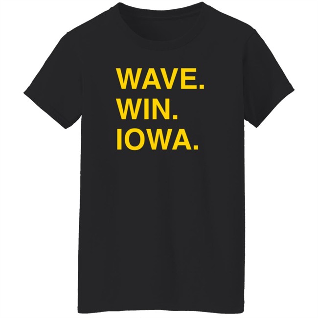 Obvious Shirts Merch Wave Win Iowa Shirt By Cody Hills UI Childrens Hawkeyes ThuHang - Obvious Shirts Merch Wave Win Iowa Shirt By Cody Hills UI Childrens Hawkeyes