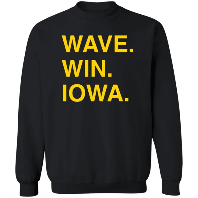 Obvious Shirts Merch Wave Win Iowa Shirt By Cody Hills UI Childrens Hawkeyes ThuHang - Obvious Shirts Merch Wave Win Iowa Shirt By Cody Hills UI Childrens Hawkeyes