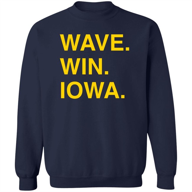Obvious Shirts Merch Wave Win Iowa Shirt By Cody Hills UI Childrens Hawkeyes ThuHang - Obvious Shirts Merch Wave Win Iowa Shirt By Cody Hills UI Childrens Hawkeyes
