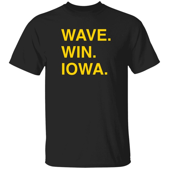 ThuHang - Obvious Shirts Merch Wave Win Iowa Shirt By Cody Hills UI Childrens Hawkeyes