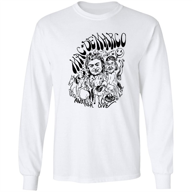 Mac Demarco Merch Mac Demarco Another One White T Shirt Hang - Mac Demarco Merch Mac Demarco Another One White T Shirt