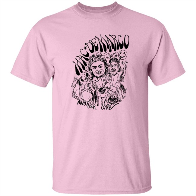 Mac Demarco Merch Mac Demarco Another One White T Shirt Hang - Mac Demarco Merch Mac Demarco Another One White T Shirt