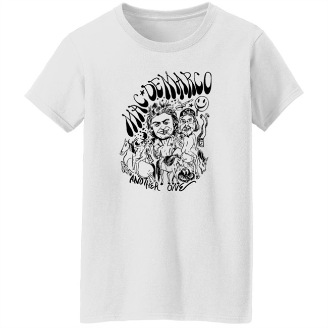 Mac Demarco Merch Mac Demarco Another One White T Shirt Hang - Mac Demarco Merch Mac Demarco Another One White T Shirt