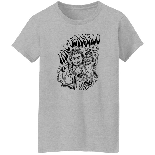 Mac Demarco Merch Mac Demarco Another One White T Shirt Hang - Mac Demarco Merch Mac Demarco Another One White T Shirt