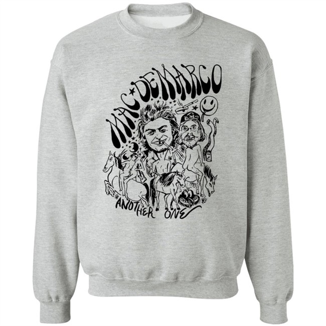 Mac Demarco Merch Mac Demarco Another One White T Shirt Hang - Mac Demarco Merch Mac Demarco Another One White T Shirt