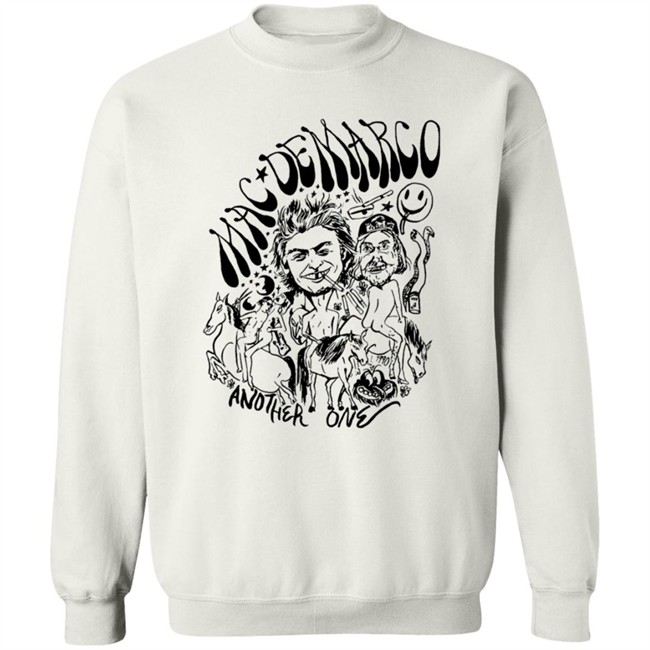 Mac Demarco Merch Mac Demarco Another One White T Shirt Hang - Mac Demarco Merch Mac Demarco Another One White T Shirt