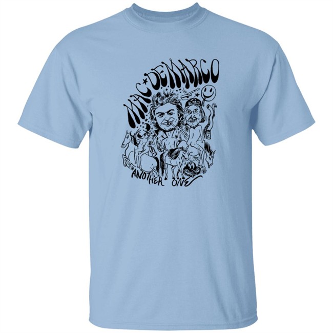 Mac Demarco Merch Mac Demarco Another One White T Shirt Hang - Mac Demarco Merch Mac Demarco Another One White T Shirt