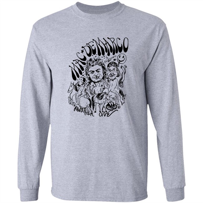Mac Demarco Merch Mac Demarco Another One White T Shirt Hang - Mac Demarco Merch Mac Demarco Another One White T Shirt