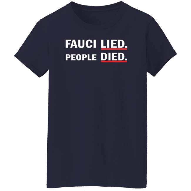 Liberty Media Fauci Lied People Died Long Sleeve Luke Rudkowski Nhung - Liberty Media Fauci Lied People Died Long Sleeve Luke Rudkowski