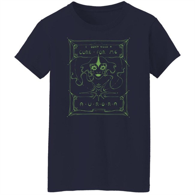 Aurora Merch I Don't Need A Cure For Me Mask Shirt Phong - Aurora Merch I Don't Need A Cure For Me Mask Shirt