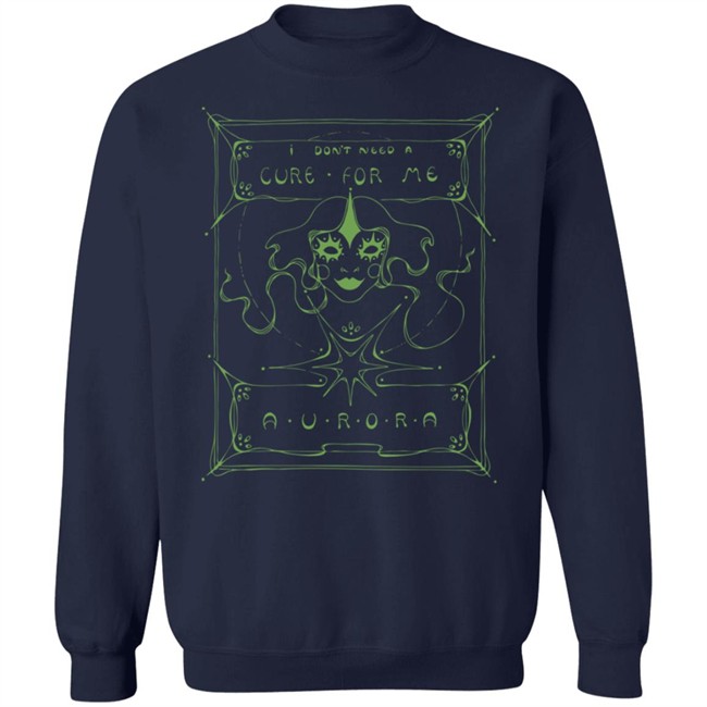 Aurora Merch I Don't Need A Cure For Me Mask Shirt Phong - Aurora Merch I Don't Need A Cure For Me Mask Shirt
