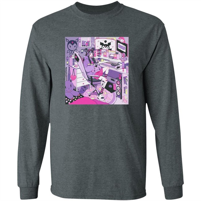 Kiru Made Merch Lavender Mood Cut And Sew Wide Body Shirt Vacuum Kiru Made Merch Lavender Mood Cut And Sew Wide Body Shirt Vacuum