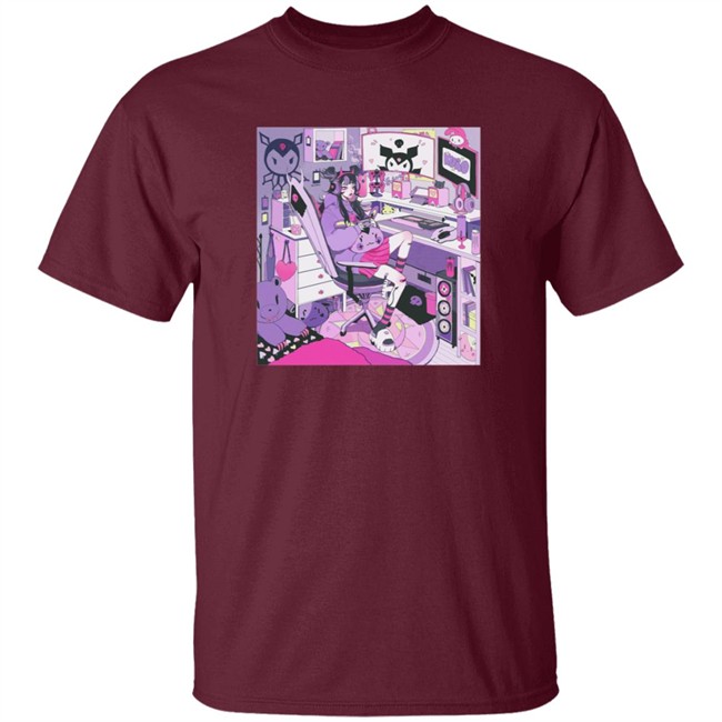 Kiru Made Merch Lavender Mood Cut And Sew Wide Body Shirt Vacuum Kiru Made Merch Lavender Mood Cut And Sew Wide Body Shirt Vacuum