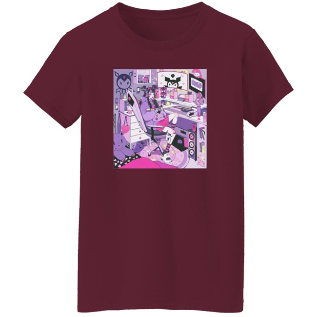 Kiru Made Merch Lavender Mood Cut And Sew Wide Body Shirt Vacuum Kiru Made Merch Lavender Mood Cut And Sew Wide Body Shirt Vacuum
