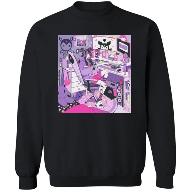 Kiru Made Merch Lavender Mood Cut And Sew Wide Body Shirt Vacuum Kiru Made Merch Lavender Mood Cut And Sew Wide Body Shirt Vacuum