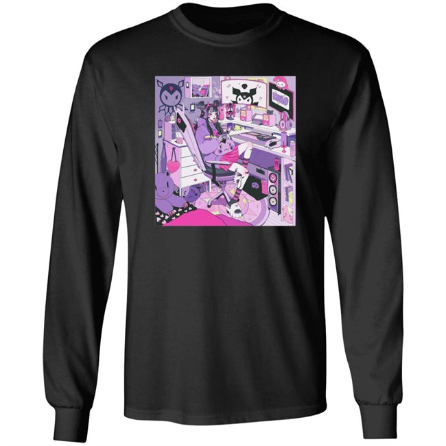 Kiru Made Merch Lavender Mood Cut And Sew Wide Body Shirt Vacuum Kiru Made Merch Lavender Mood Cut And Sew Wide Body Shirt Vacuum
