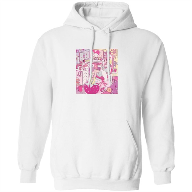 Kiru Made Merch Strawberry Mood Taper Fit Tee Shirt Vacuum Kiru Made Merch Strawberry Mood Taper Fit Tee Shirt Vacuum