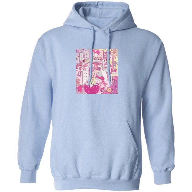 Kiru Made Merch Strawberry Mood Taper Fit Tee Shirt Vacuum Kiru Made Merch Strawberry Mood Taper Fit Tee Shirt Vacuum