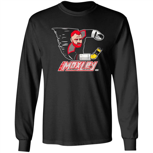 Jon Moxley Cyclone Unscripted Violence Shirt HongVan - Jon Moxley Cyclone Unscripted Violence Shirt