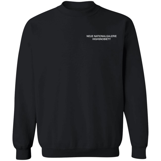 Highsnobiety Merch Neue National Galerie Hoodie Loan - Highsnobiety Merch Neue National Galerie Hoodie