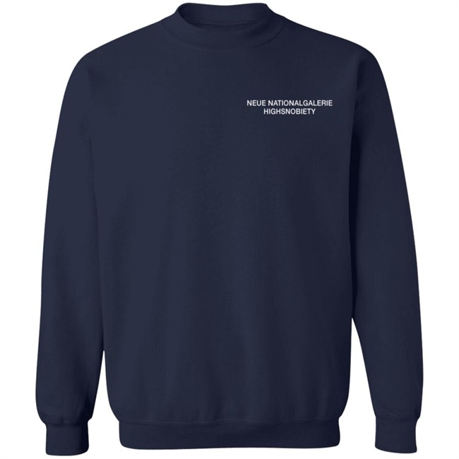 Highsnobiety Merch Neue National Galerie Hoodie Loan - Highsnobiety Merch Neue National Galerie Hoodie