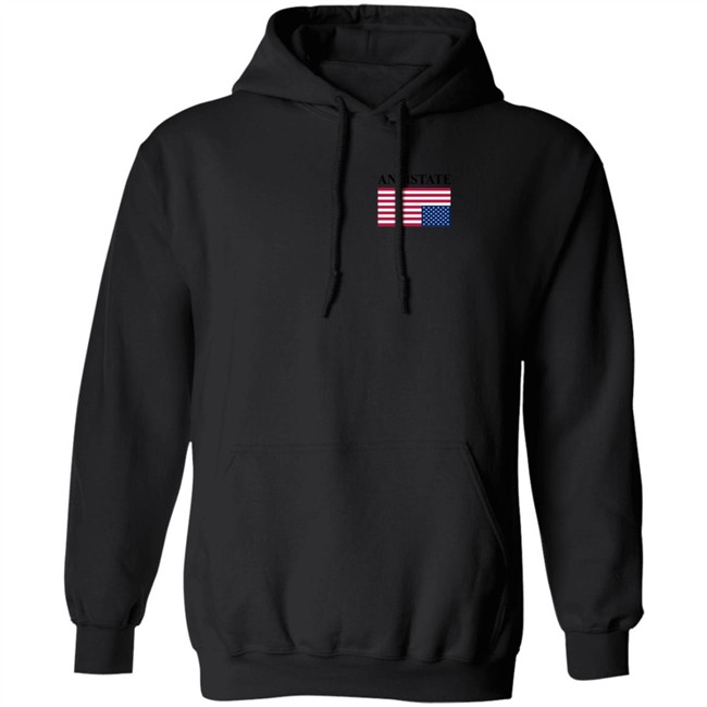 Antistate Flag T Shirt Antistate American Duyen - Antistate Flag T Shirt Antistate American