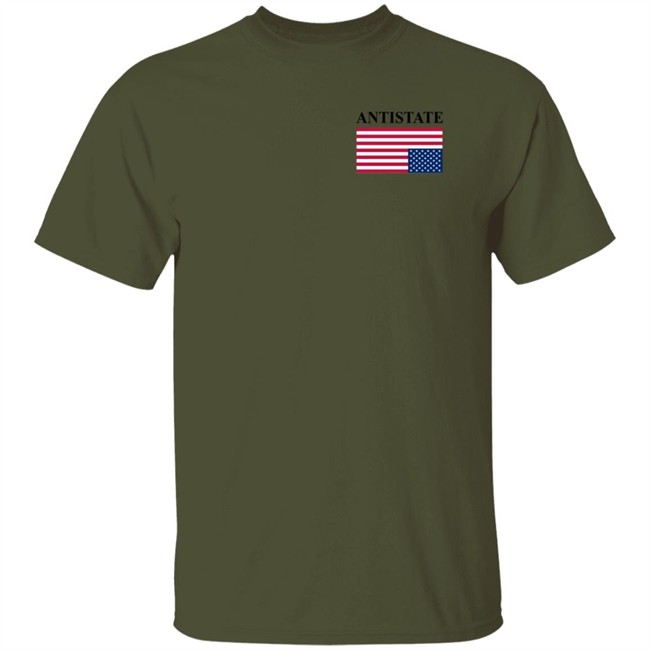 Antistate Flag T Shirt Antistate American Duyen - Antistate Flag T Shirt Antistate American