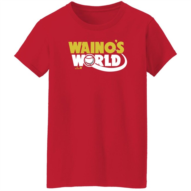BreakingT Adam Wainwright Waino's World Shirt Nhung - BreakingT Adam Wainwright Waino's World