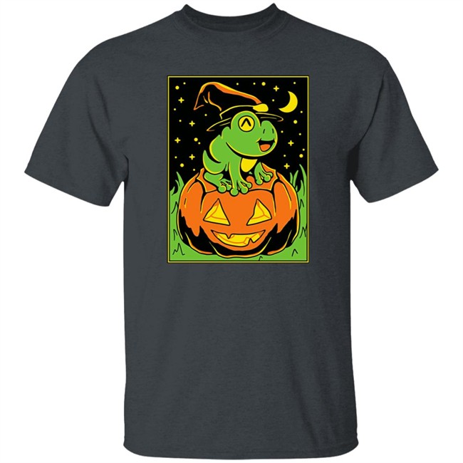 Hang - BoomerNA Pumpkin Frog Tee Shirt BoomerNA Merch Hang - BoomerNA Pumpkin Frog Tee Shirt BoomerNA Merch