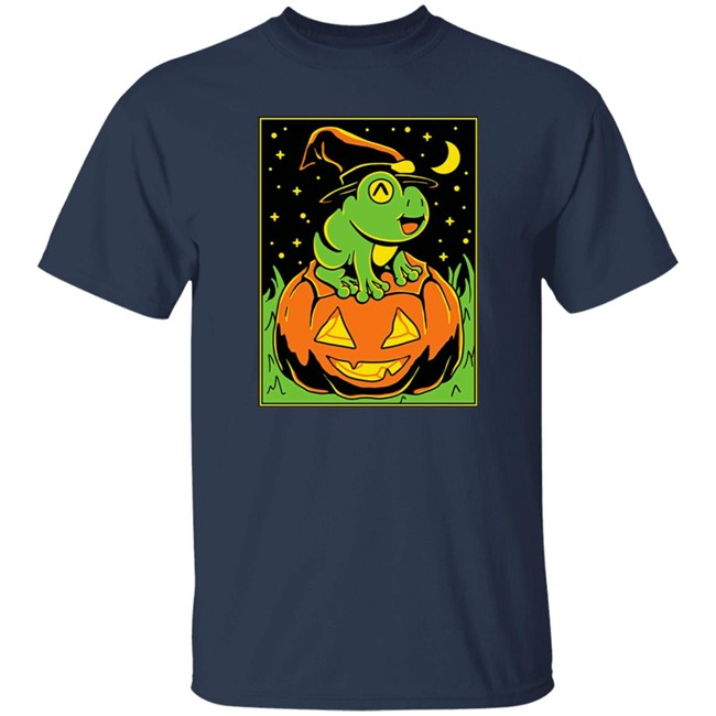 Hang - BoomerNA Pumpkin Frog Tee Shirt BoomerNA Merch Hang - BoomerNA Pumpkin Frog Tee Shirt BoomerNA Merch