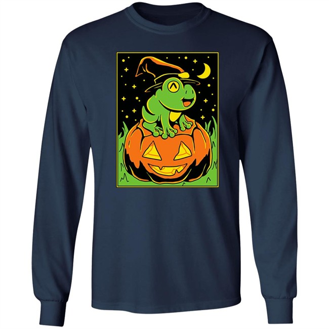 Hang - BoomerNA Pumpkin Frog Tee Shirt BoomerNA Merch Hang - BoomerNA Pumpkin Frog Tee Shirt BoomerNA Merch